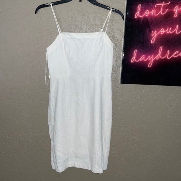 Astr White Spaghetti Strap Dress - Picture 1 of 3